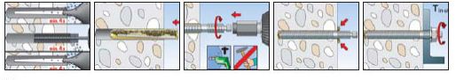 化學錨栓安裝流程